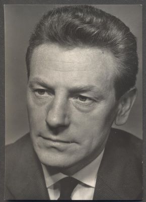 GUSTAV HEVERLE. - Fotografická pohlednice.